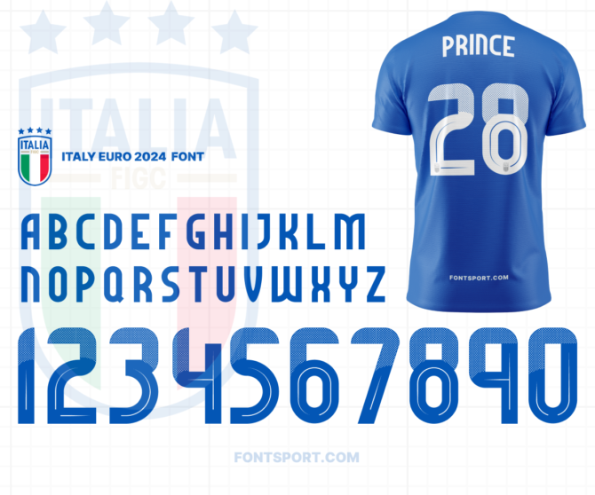 ITALY EURO 2024 FONT Download high quality font with OTF, TTF, and