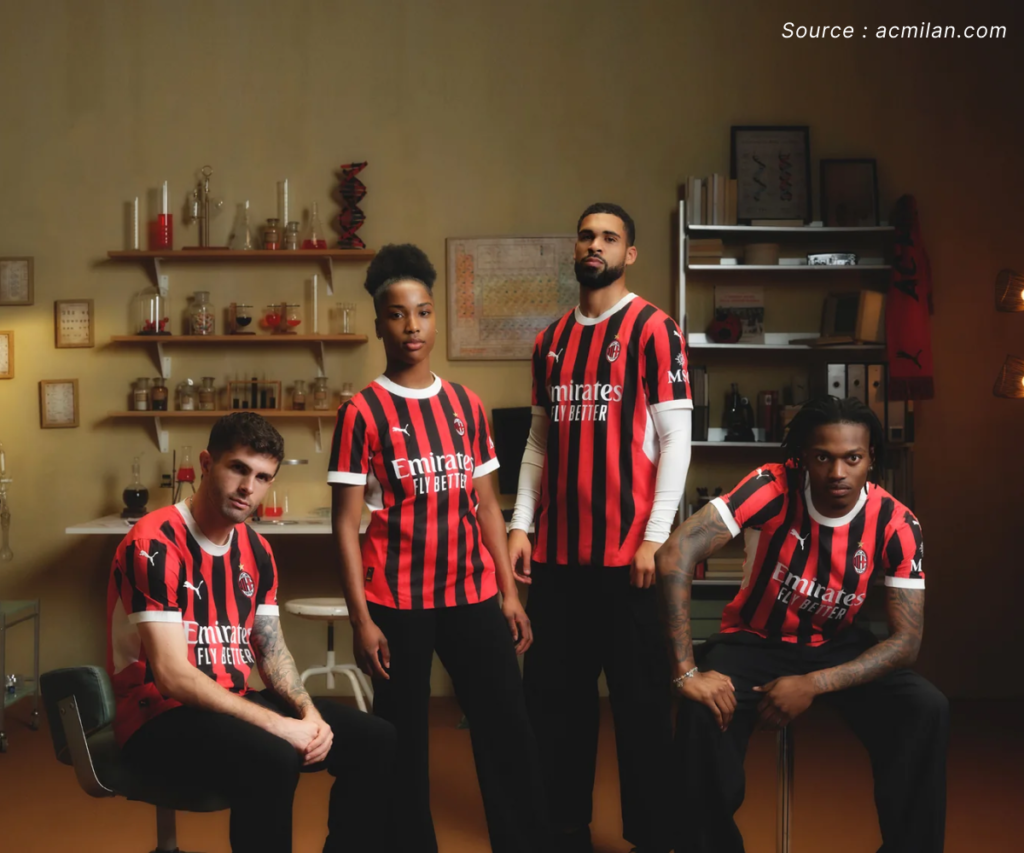 AC Milan 2024/25 Jersey Serie A Italy