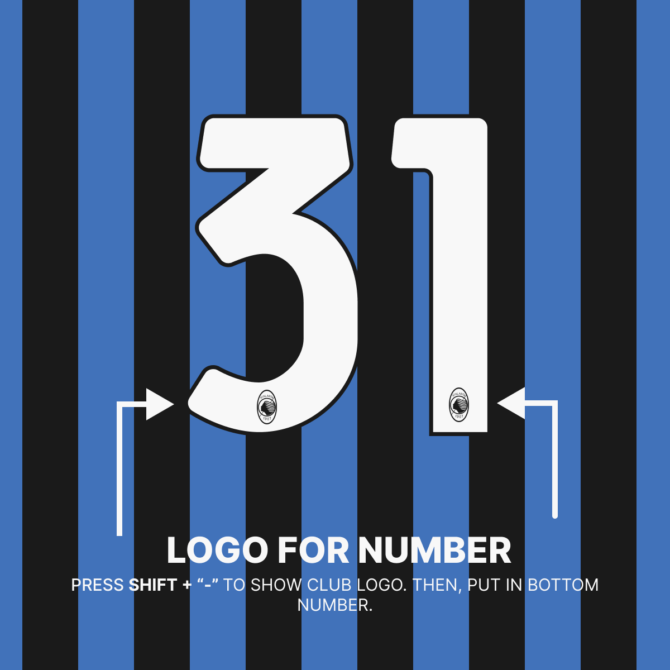 ATALANTA 2024/2025 FONT