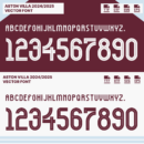 ASTON VILLA 2024/2025 FONT