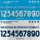 Napoli 2024/2025 Font Kit