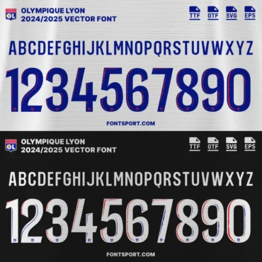 Olympique Lyon 2024/2025 FONT
