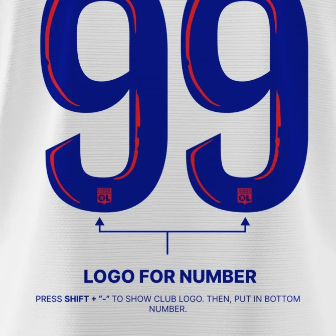 Olympique Lyon 2024/2025 FONT