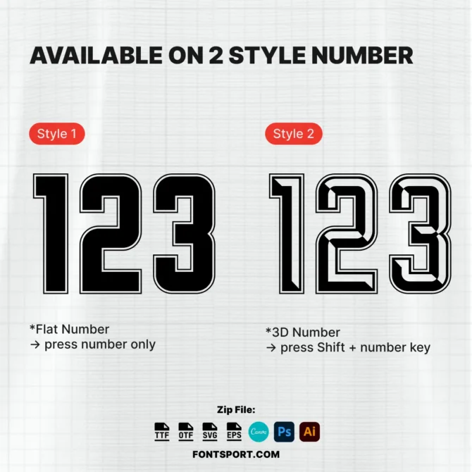 Crystal Palace 2024/2025 Font