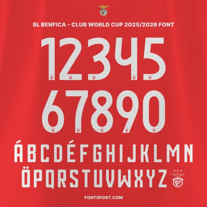SL Benfica 2025/2026 Font