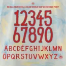 RB Salzburg Club World Cup 2025 Full Font Kit Preview – Official Typeface with Numbers 0–9 and Multilingual Uppercase A–Z for Fans and Designers.