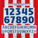 Atletico Madrid UCL and Club World Cup 2025/2026 Full Font Kit Preview – Official Typeface with Numbers 0–9 and Multilingual Uppercase A–Z for Fans and Designers.