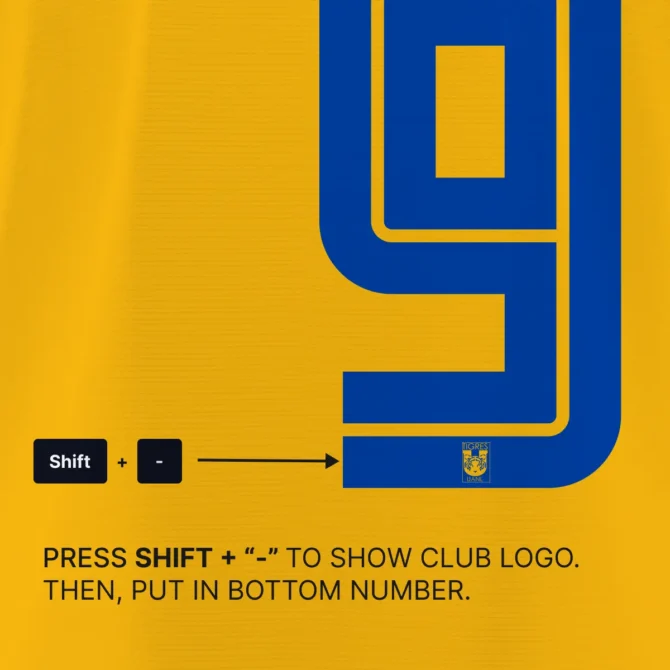 Tigres UANL – 2025/2026 & Club World Cup 2025 Font Kit