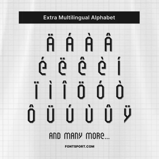 Liverpool 2025/2026 Font – Extra Multilingual Character Support with Accented Letters for Global Compatibility