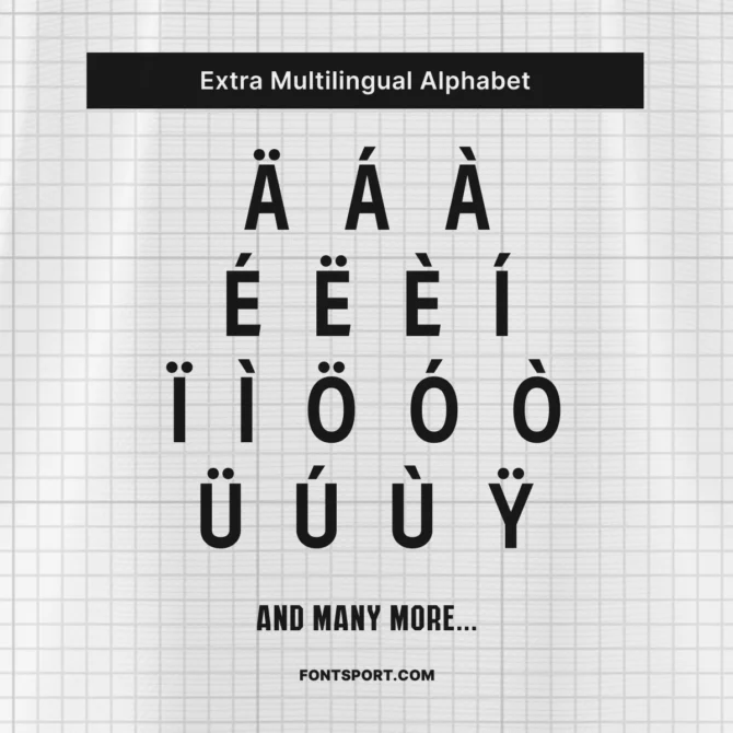 Brighton 2025/26 multilingual font support – extra Latin alphabet letters with diacritics for authentic global use