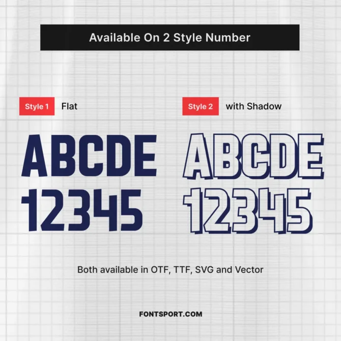 Slavia Praha 2025/2026 Font Kit