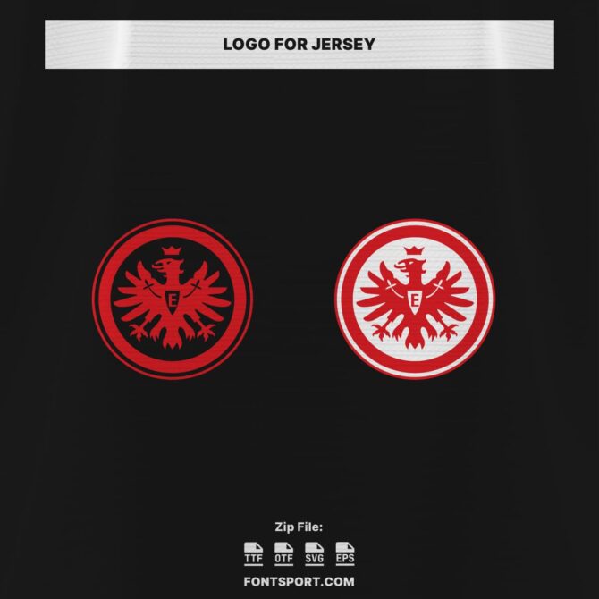 Logo Eintracht Frankfrut 2025/2026 for Jersey