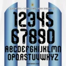 Argentina World Cup 2026 Home Font – Full Alphabet and Number Design with AFA Crest