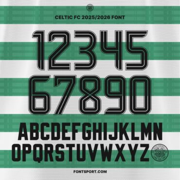 Celtic FC 2025/2026 Font Kit