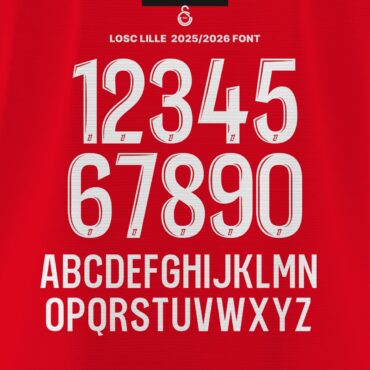 LOSC Lille 2025/2026 Font Kit