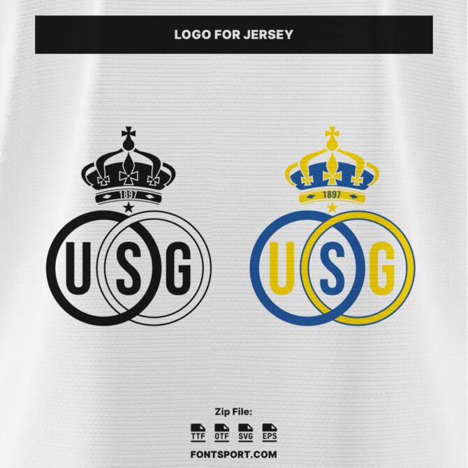 Union Saint-Gilloise 2025/2026 Font Kit
