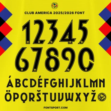 Club America 2025/2026 Font Kit