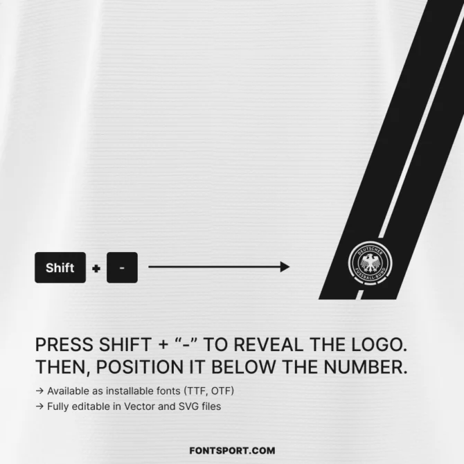 Germany 2026 Fifa World Cup Font Kit Home Otf Ttf Vector