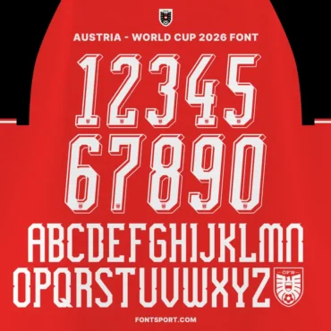Austria World Cup 2026 Font Kit