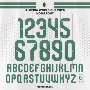 Algeria - World Cup 2026 Font Kit