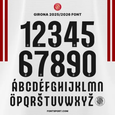 Girona 2025/2026 Font Kit