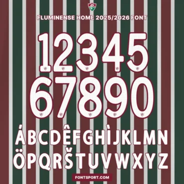 Fluminense - Club World Cup 2025 Font Kit