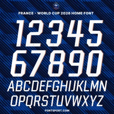 France 2026 World Cup Font Kit - Home