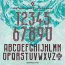 Portugal national team 2026 World Cup away jersey font full alphabet and numbers typography