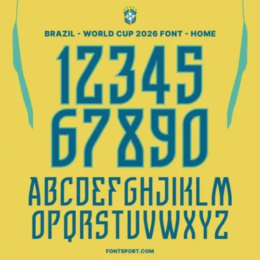 Brazil - World Cup 2026 Home Font Kit