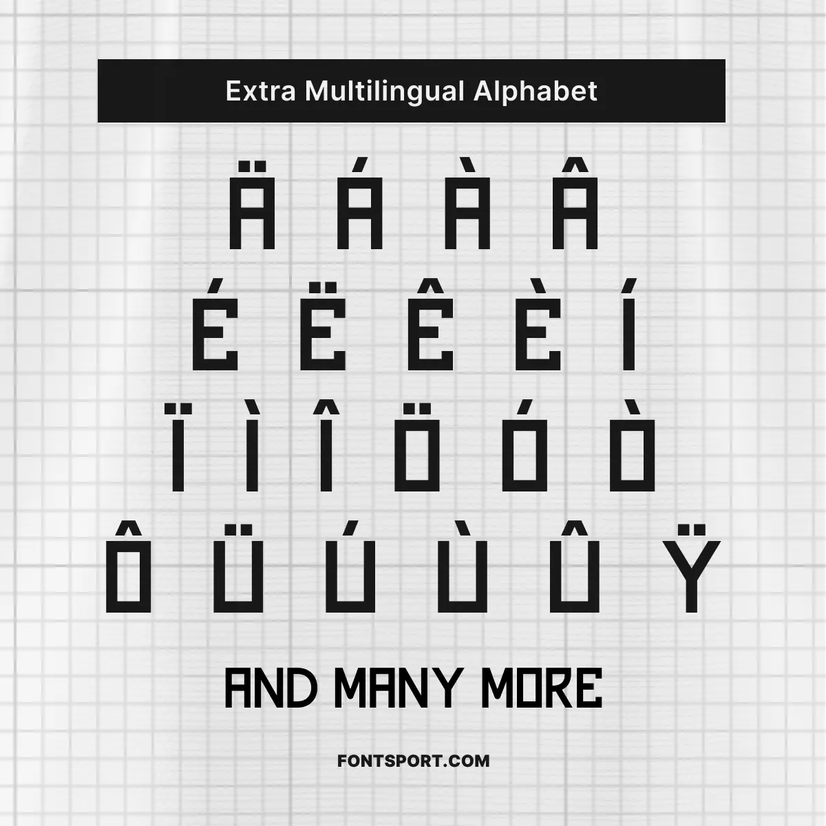 Croatia - World Cup 2026 Home Font Kit